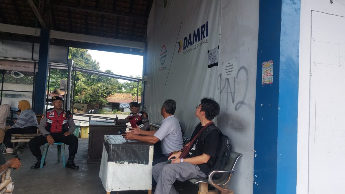 Patroli Dialogis Digelar di Terminal Borobudur Untuk Cegah Premanisme