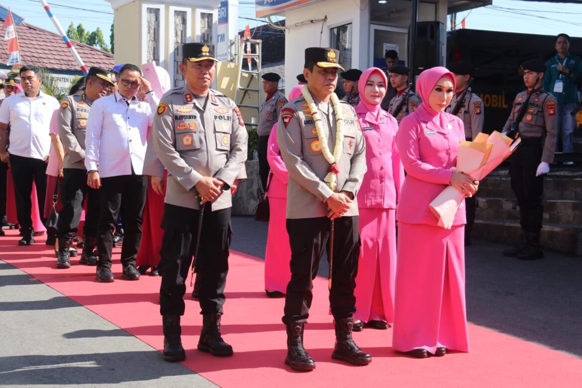 Kapolda Sumsel Kunjungi Polres Lahat, Tegaskan Komitmen Jaga Kamtibmas dan Dukung Program Nasional