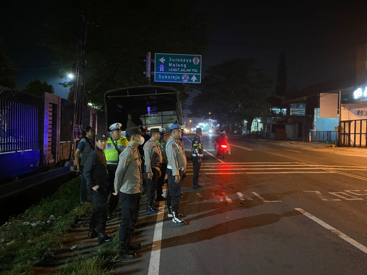 Polres Pasuruan Siaga Selama Libur Panjang, Dan Meningkatkan Patroli di Sejumlah Titik Strategi
