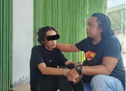 Pencuri HP di Teras Masjid RSD Nganjuk Dibekuk,Terungkap Berkat Rekaman CCTV