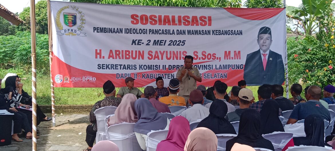Sosialisasikan PIPWK di Mekar Mulya Palas H.Aribun Sayunis : Pentingnya Program Ketahanan Pangan Dan Budidaya Perikanan