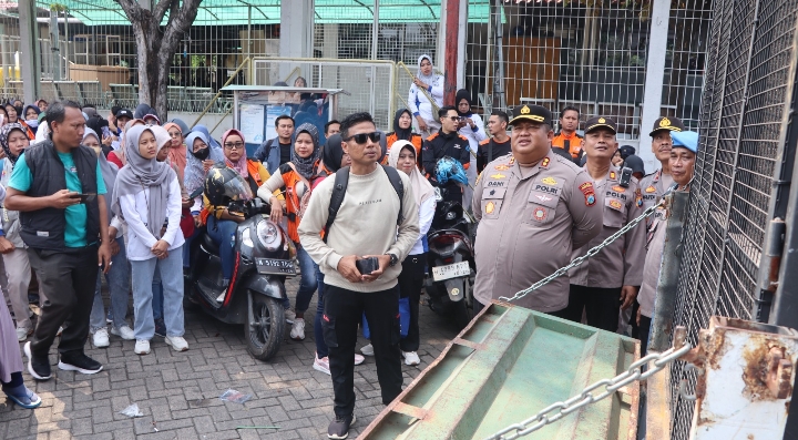Polres Pasuruan Sukses Jamin Kelancaran Aksi Buruh dari Start Hingga Finish