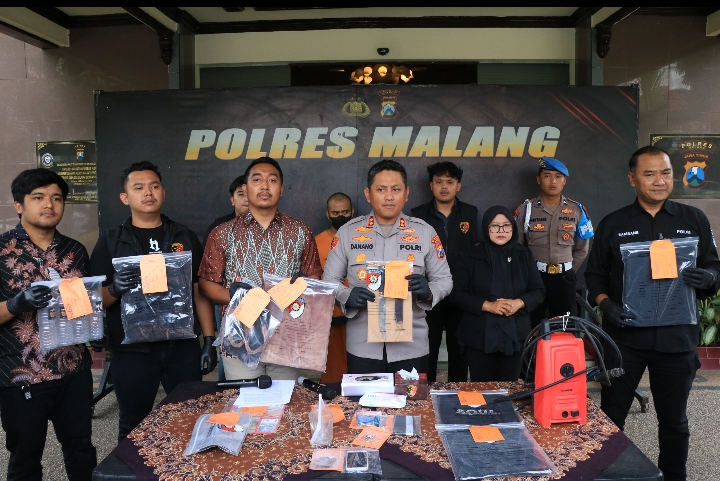 Polres Malang Amankan Tersangka Pembunuhan di Gondanglegi, Rebutan Toilet Berujung Maut