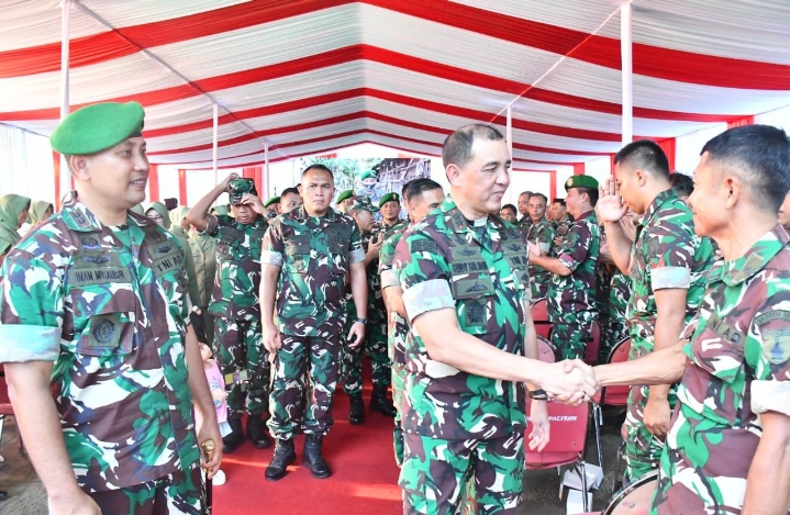 Empat Satuannya Dikunjungi Pangdam, Danrem 081/DSJ : Banyak Apresiasi Terhadap Keberhasilan