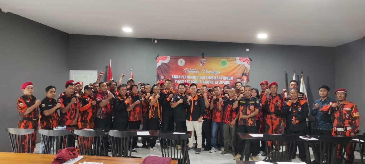 Peringati Hari Lahir Pancasila, Pemuda Pancasila Jepara Gelar Pelatihan Paralegal untuk Kader