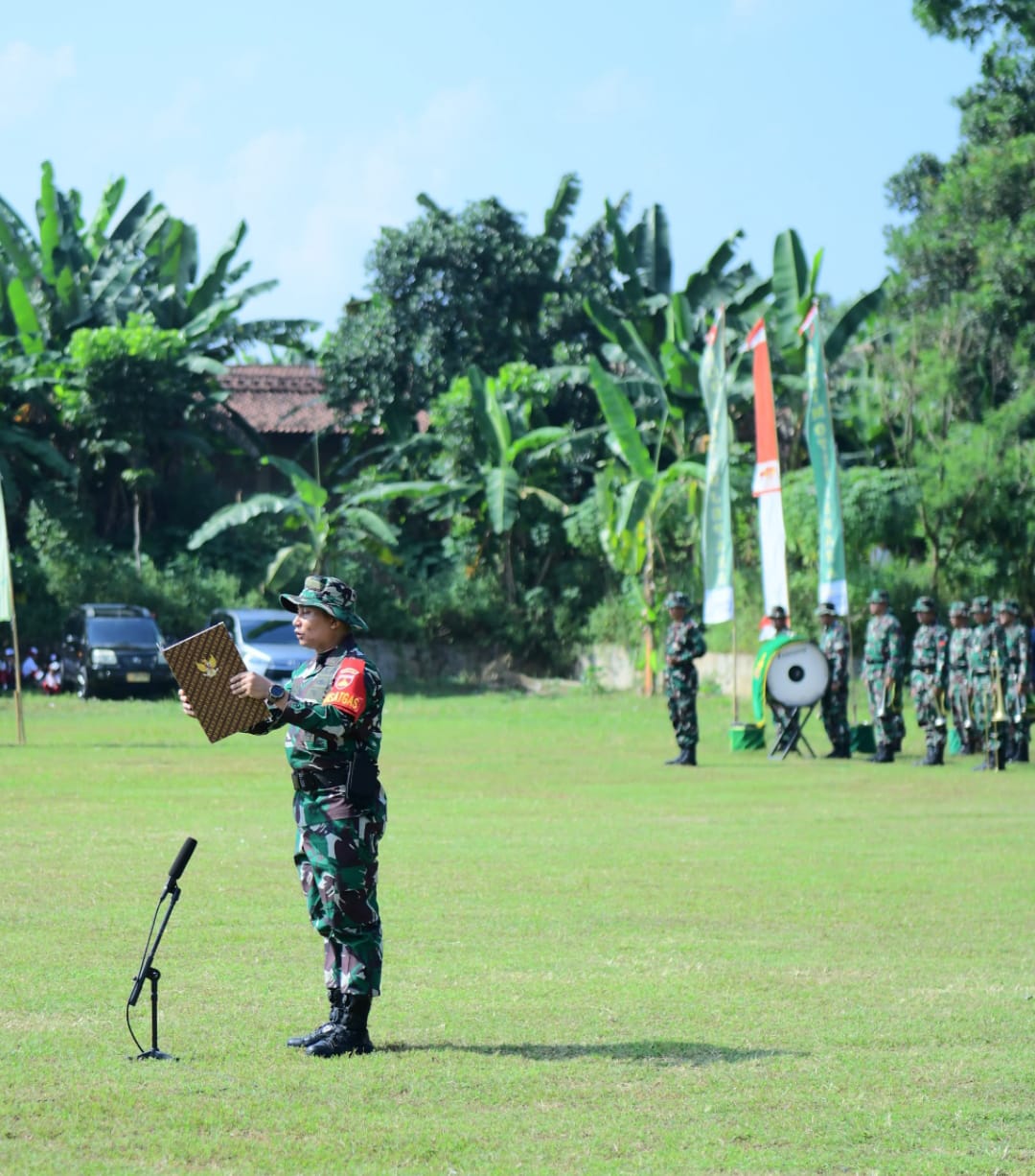 TMMD Reguler 124 Jepara Tuntas, Dandim Bacakan Capaian Kegiatan di Upacara Penutupan