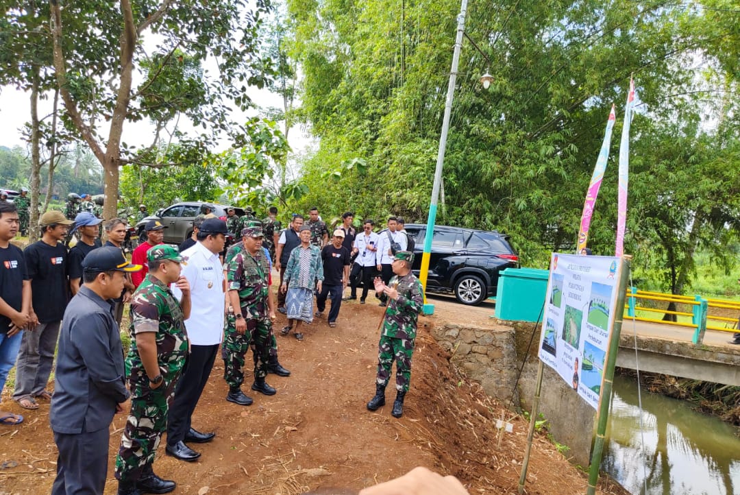 Tutup TMMD Jepara, Kasdam Cek Langsung Hasil Nyata di Bendungan Sebumbung