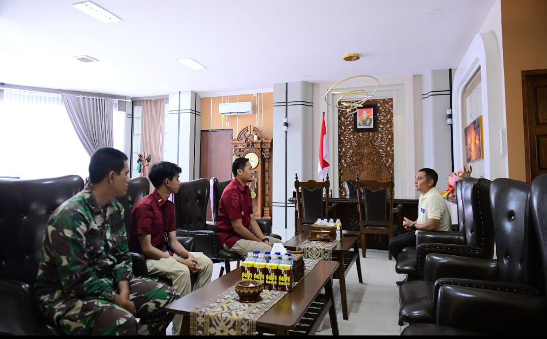 Dandim 0719 / Jepara Terima Audiensi Kepala Rutan Jepara di Makodim