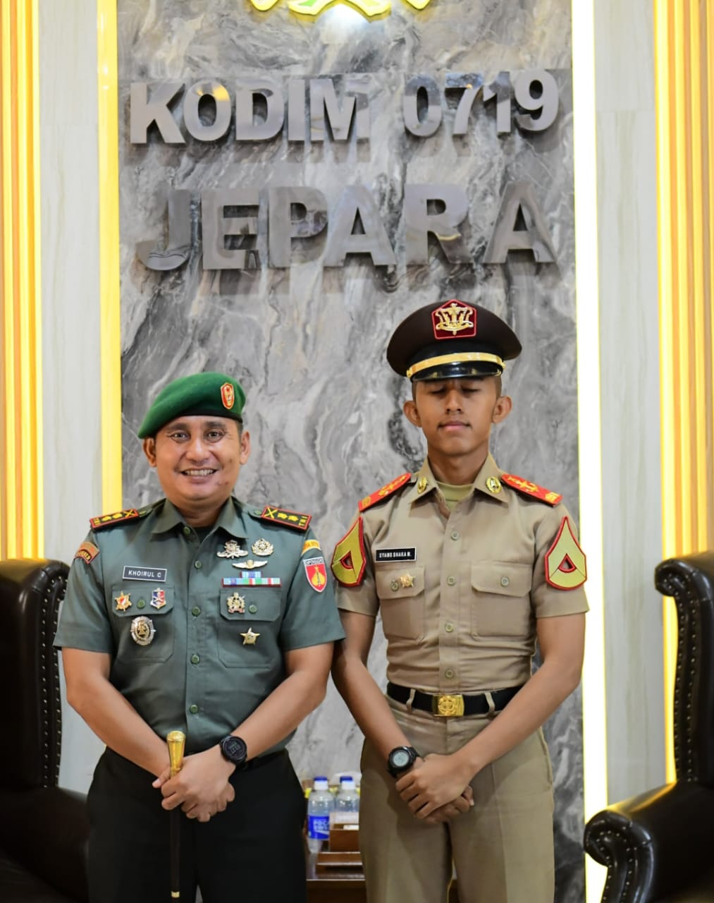 Dandim 0719 / Jepara Terima Kunjungan Silaturahmi Taruna Akmil, Berikan Wejangan dan Motivasi