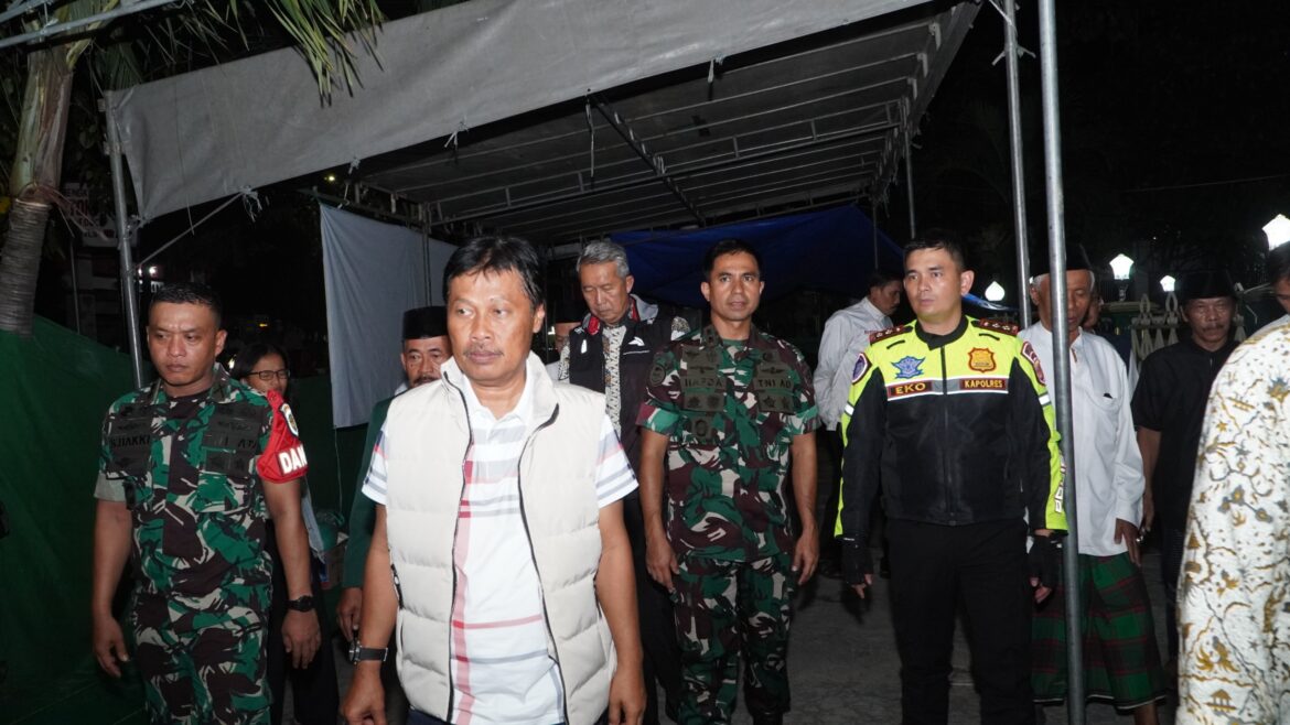 Dandim 0614 / Kota Cirebon Bersama Wali Kota Cirebon Laksanakan Monitoring Kesiapan Idul Adha 1446 H di Kota Cirebon