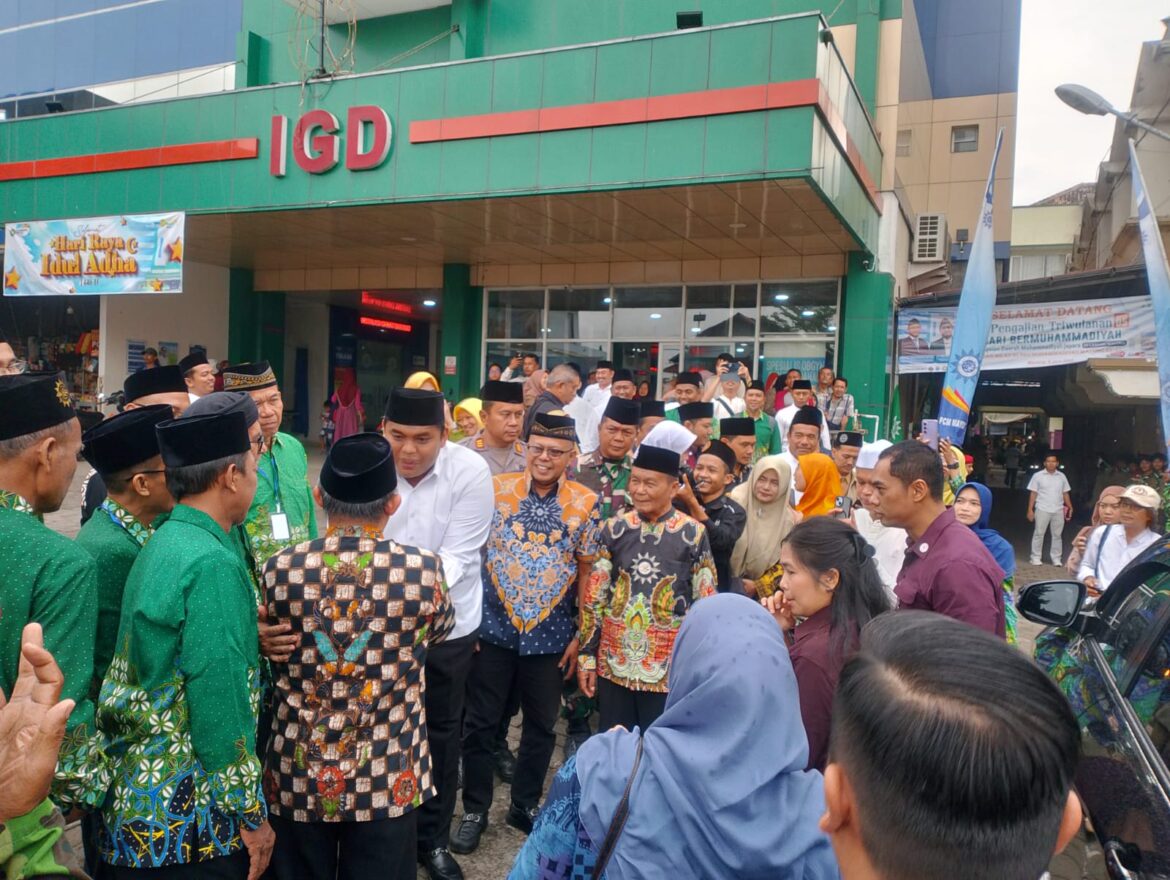 Danramil 05 / Mayong Hadiri Pengajian Triwulan dan Milad ke-13 RS PKU Muhammadiyah Mayong