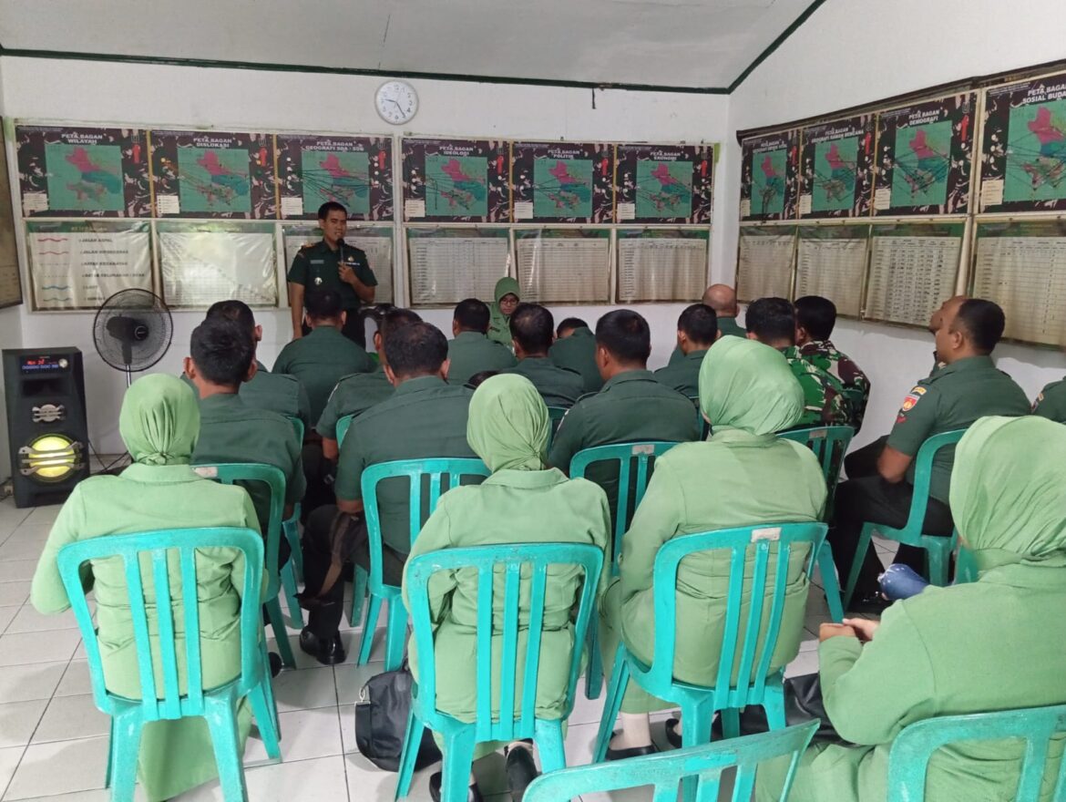 Danramil 01 / Jepara Gelar Silaturahmi dan Pertemuan Keluarga Besar Koramil 01 / Kota