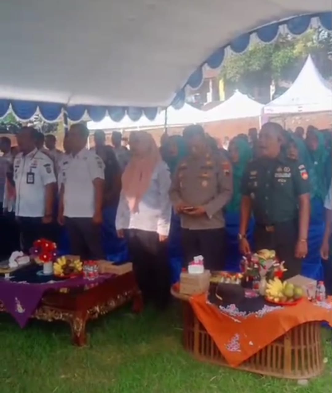 Danramil 11 / Tahunan Hadiri Pencanangan BBGRM dan HKG PKK Tingkat Kecamatan Tahun 2025