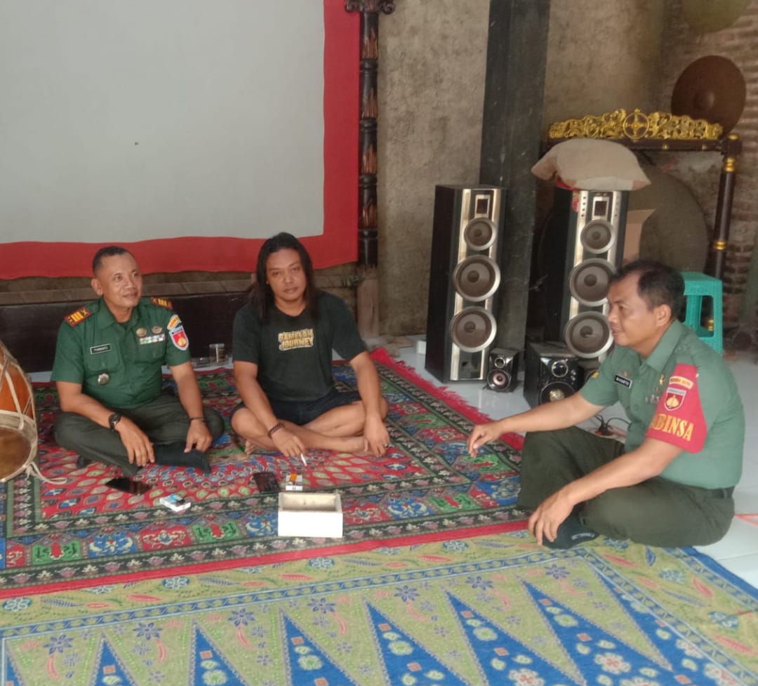 Pererat Kebudayaan dan Kebangsaan, Danramil 07 / Bangsri Silaturahmi Bersama Budayawan Lokal
