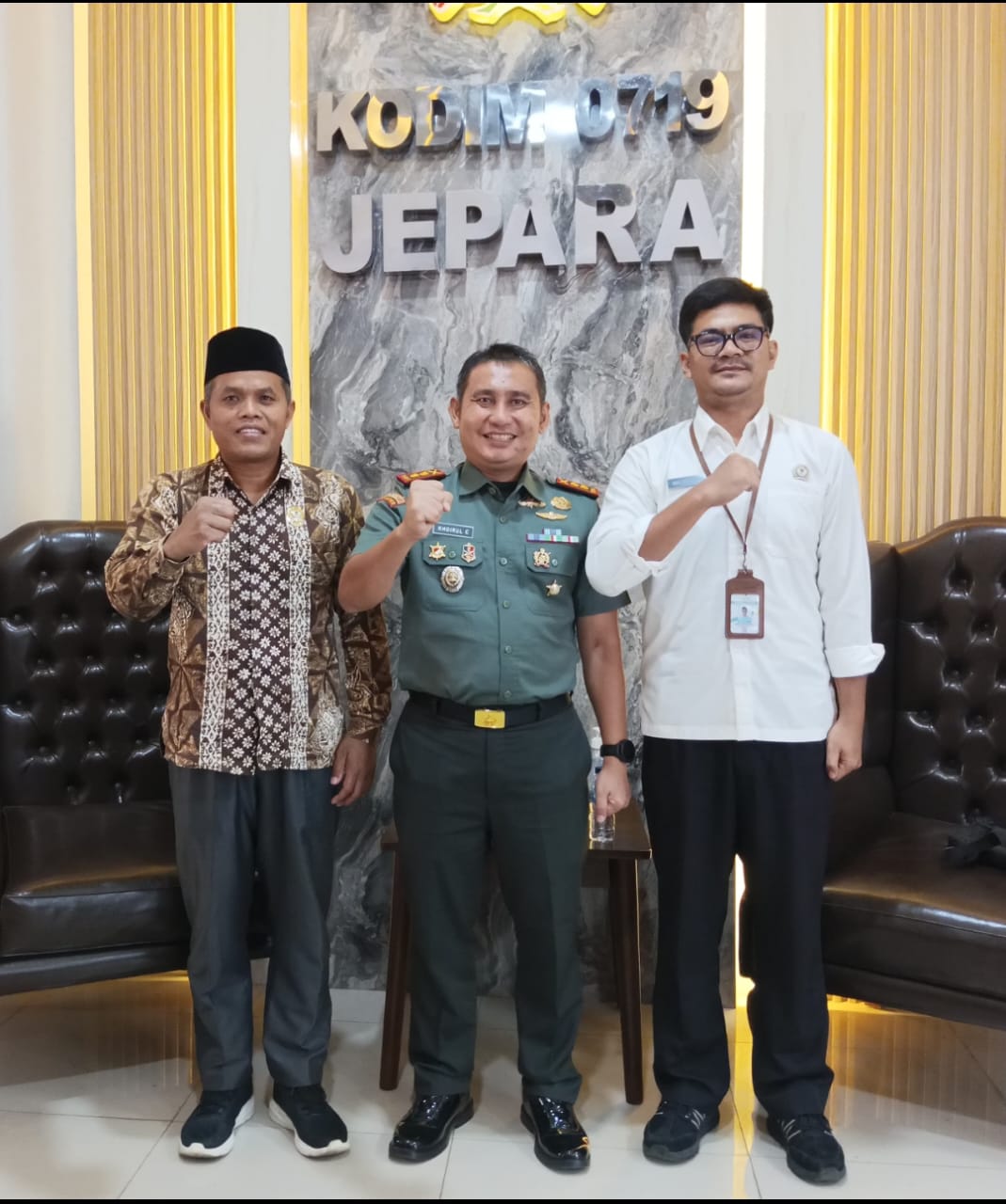 Komandan Kodim 0719 / Jepara Terima Audiensi BAZNAS, Bahas Kerja Sama Program untuk Kesejahteraan Prajurit dan Keluarga