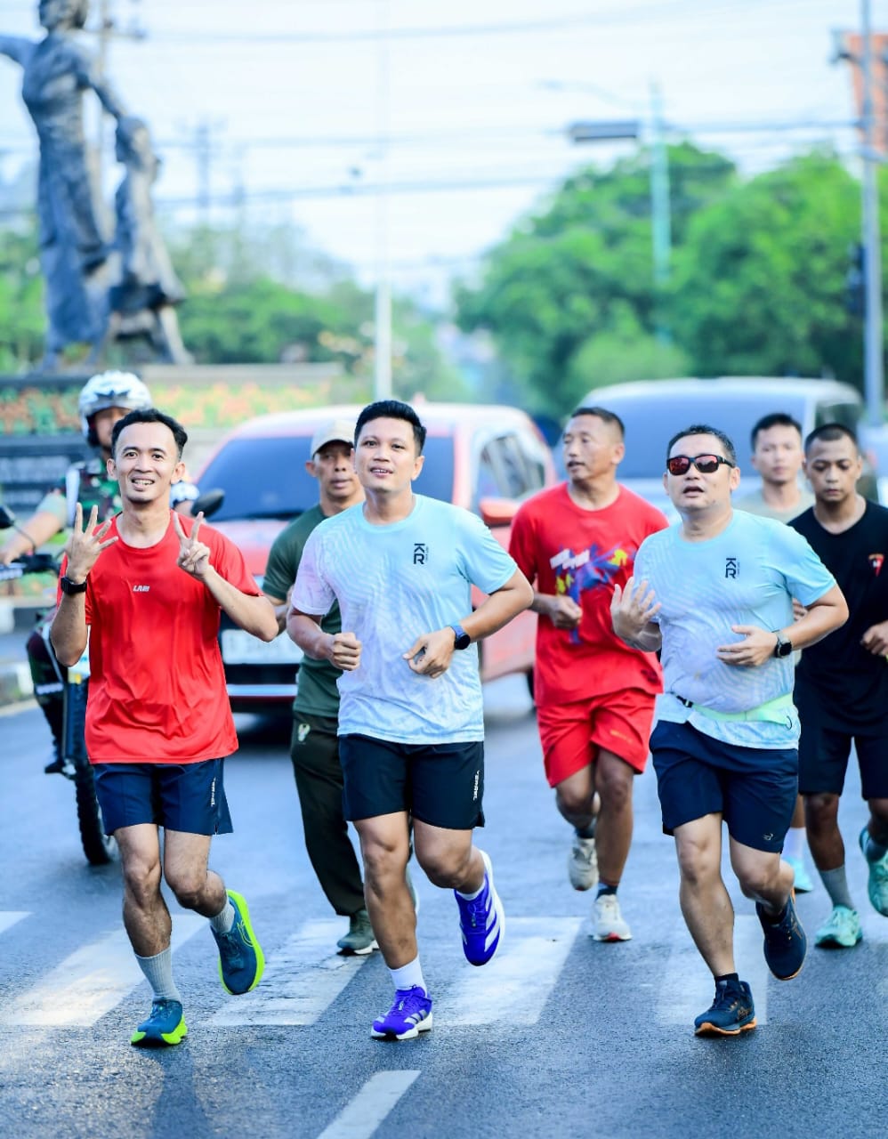 Langkah Sehat Sang Komandan: 4.2 KM Jejak Inspirasi di Usia 42