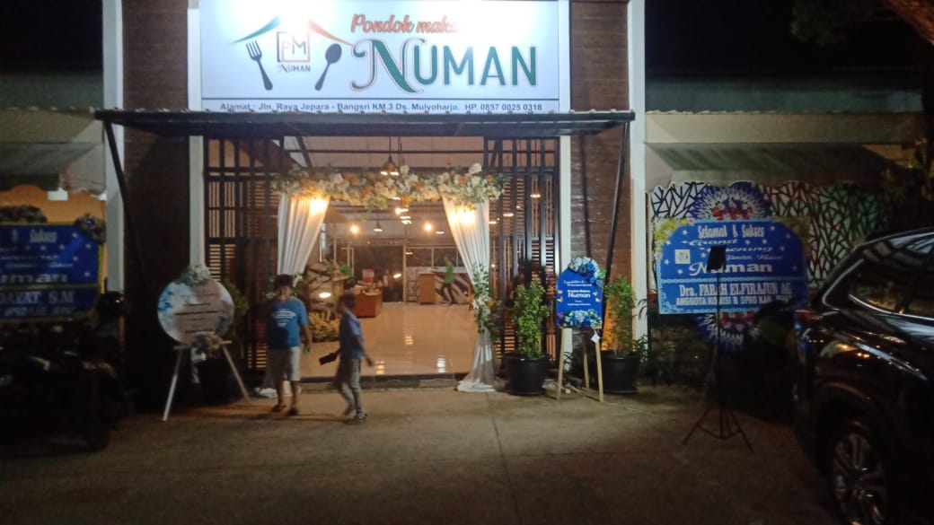 Dandim 0719 / Jepara Hadiri Launching Resto Numan di Desa Mulyoharjo