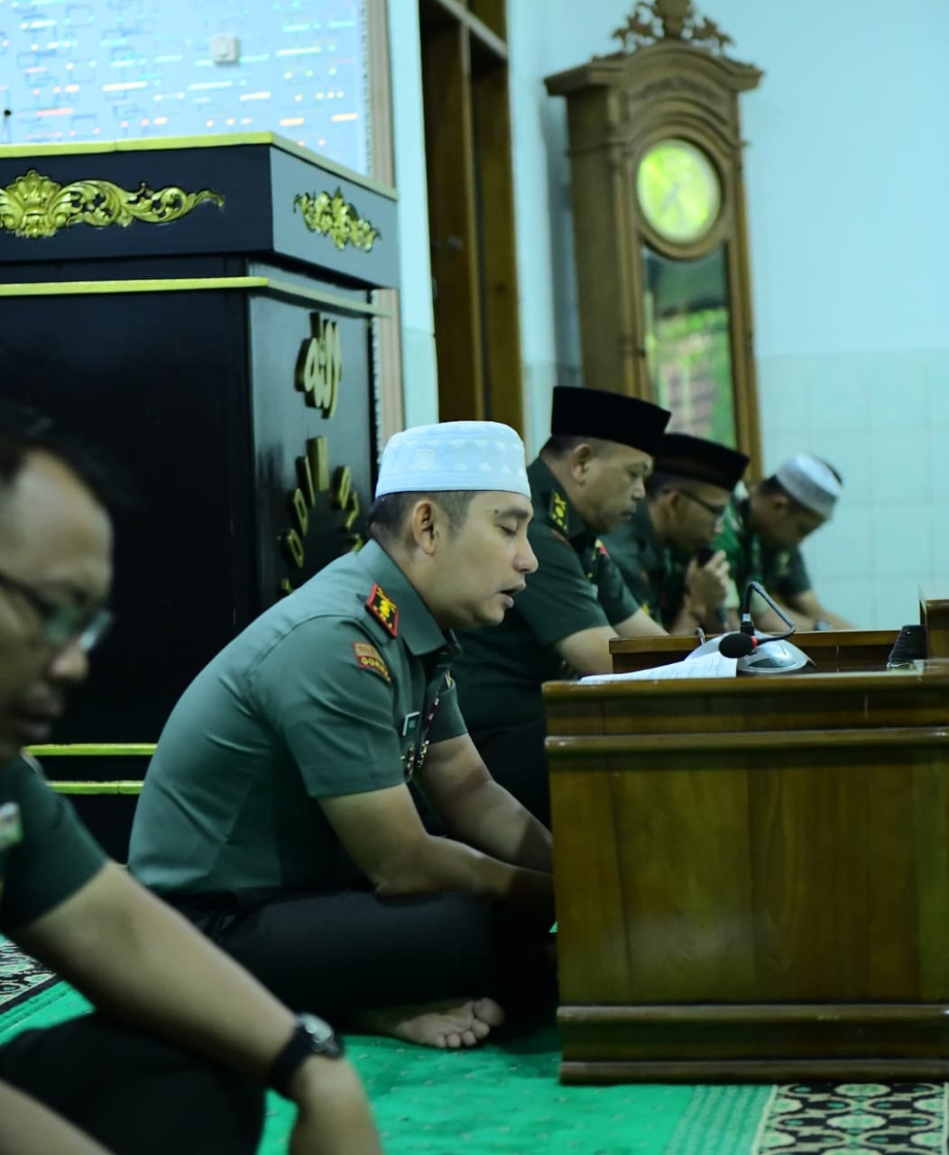 Kuat di Medan, Tangguh di Iman! Kodim 0719 / Jepara Rutin Gelar Doa dan Yasinan