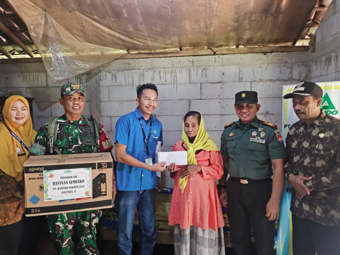 Program “Dompet Peduli” Kodim Jepara Menyala! Warga Ngeling Penderita Kanker Terima Uluran Tangan TNI