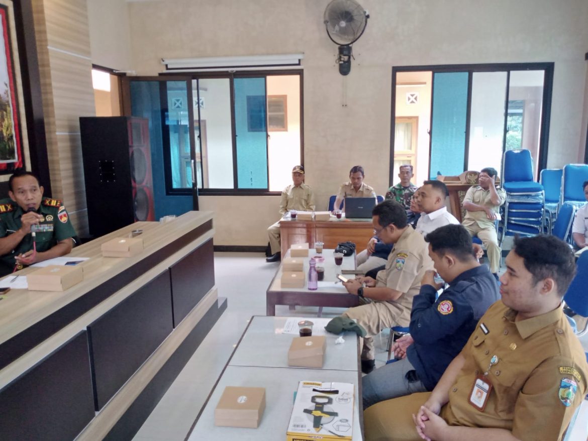 Danramil 12 / Donorojo Hadiri Kegiatan Monev ADD dan DD Semester I Tahun 2025 di Desa Jugo