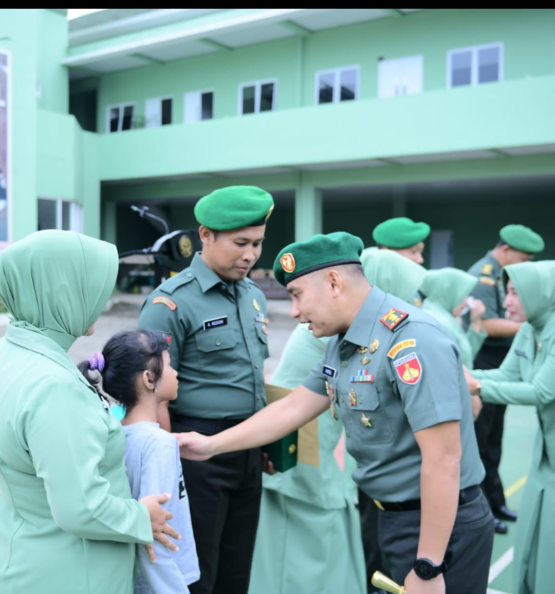 Kodim 0719 / Jepara Beri Penghormatan Terakhir, Dandim Pimpin Langsung Upacara Pindah Satuan