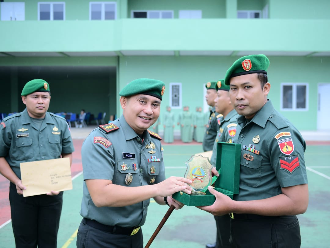 Tradisi “Trirasa” Warnai Upacara Pelepasan Anggota di Kodim 0719 / Jepara