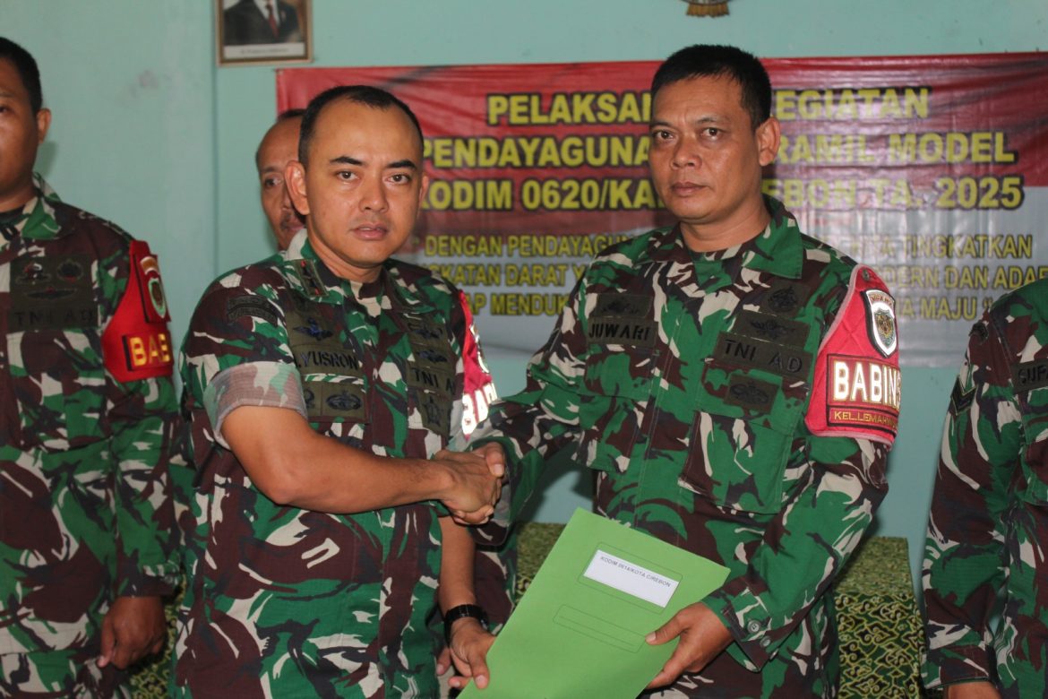 Kodim 0620 / Kabupaten Cirebon Gelar Kegiatan Pendayagunaan Koramil Model TA 2025
