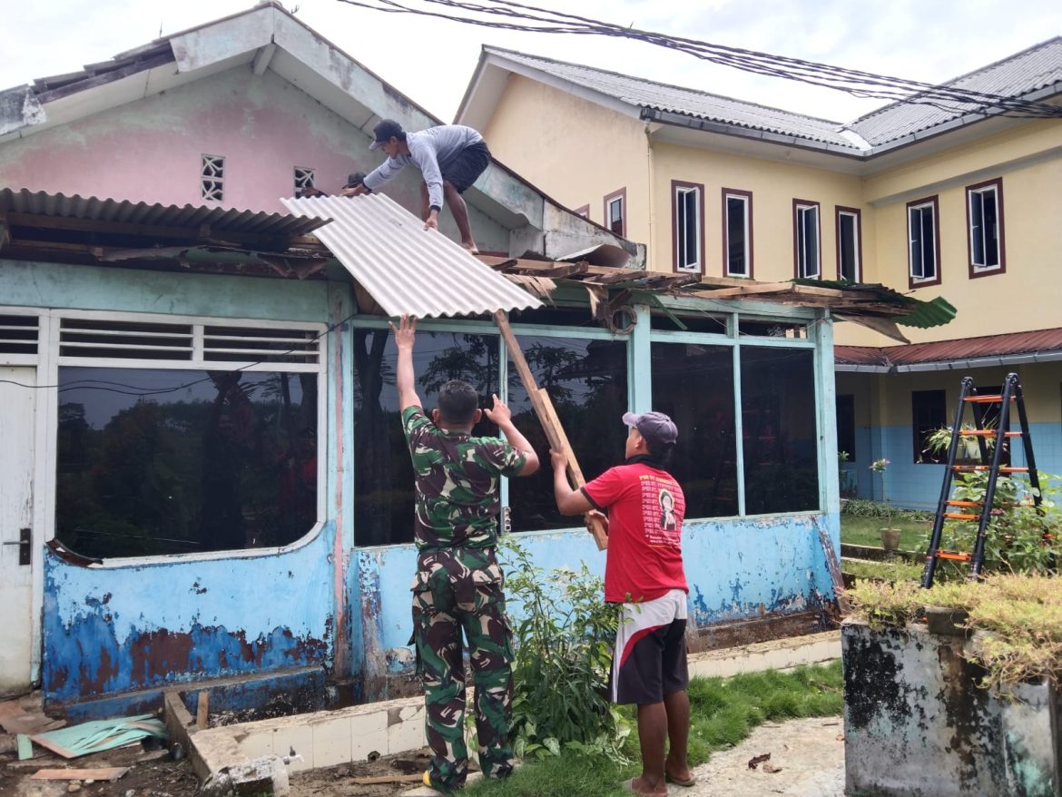 Progres Renovasi Panti Asuhan “Tresno Ing Siwi” Capai 70 Persen, Kodim Jepara Terus Lanjutkan Aksi Sosial di Kelet