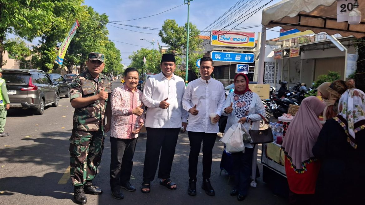 Danramil 01 / Jepara Hadiri Launching Bazar UMKM dalam Rangka Haul Mbah Ongko Wijoyo