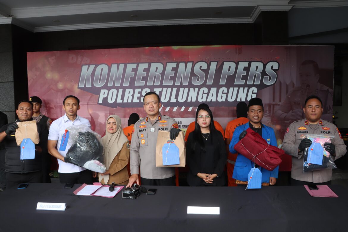 Polres Tulungagung Ungkap Kasus Pencabulan Anak di Bawah Umur, Pelaku Ditangkap di Pondok Pesantren