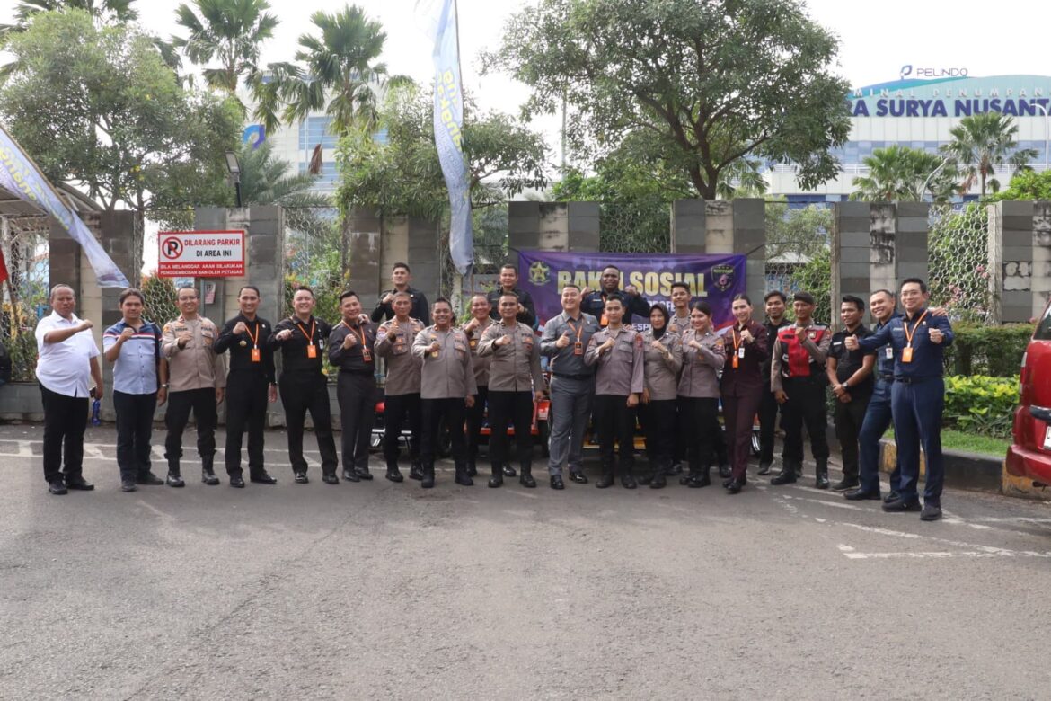 Sespimmen Polri Dikreg ke-65 Gelar Bakti Sosial di Terminal GSN Tanjung Perak, Sasar TKBM dan Pengemudi Bentor