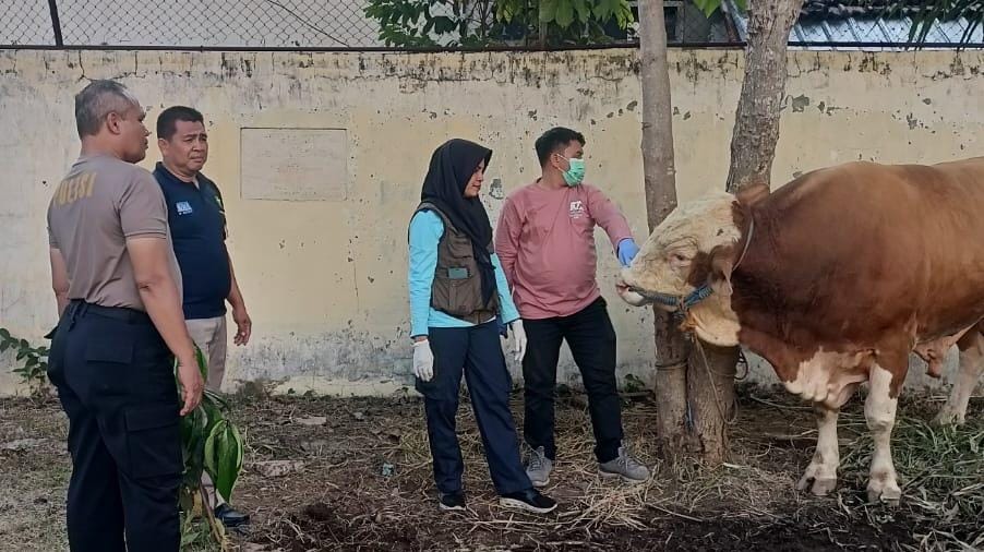 Polres Madiun Kota Datangkan Dokter Hewan Pastikan Kesehatan Hewan Kurban