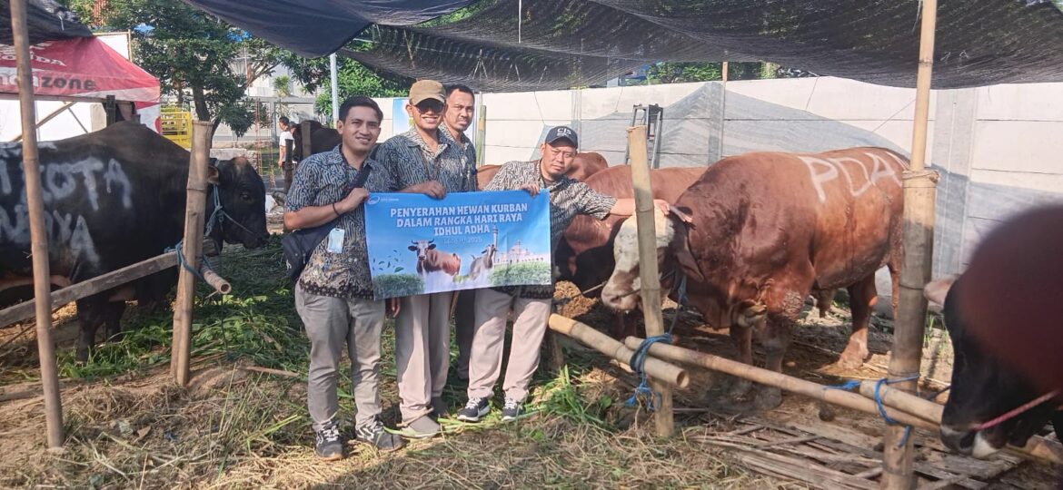 Perumda Air Minum Surya Sembada Salurkan 14 Sapi Kurban pada Idul Adha 1446 H, Wujud Kepedulian dan Komitmen Layanan untuk Kota Surabaya