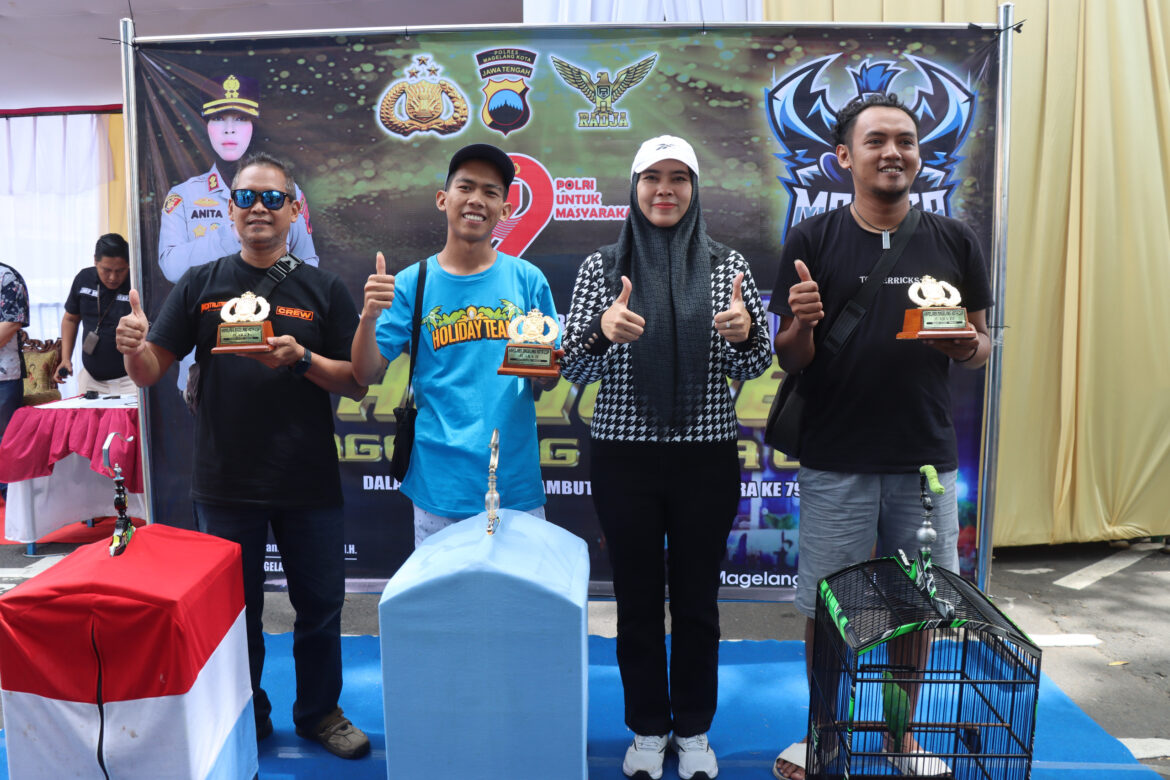 Semarak Lomba Kicau Burung HUT Bhayangkara ke-79: Harmoni Suara Alam Satukan Polri dan Masyarakat