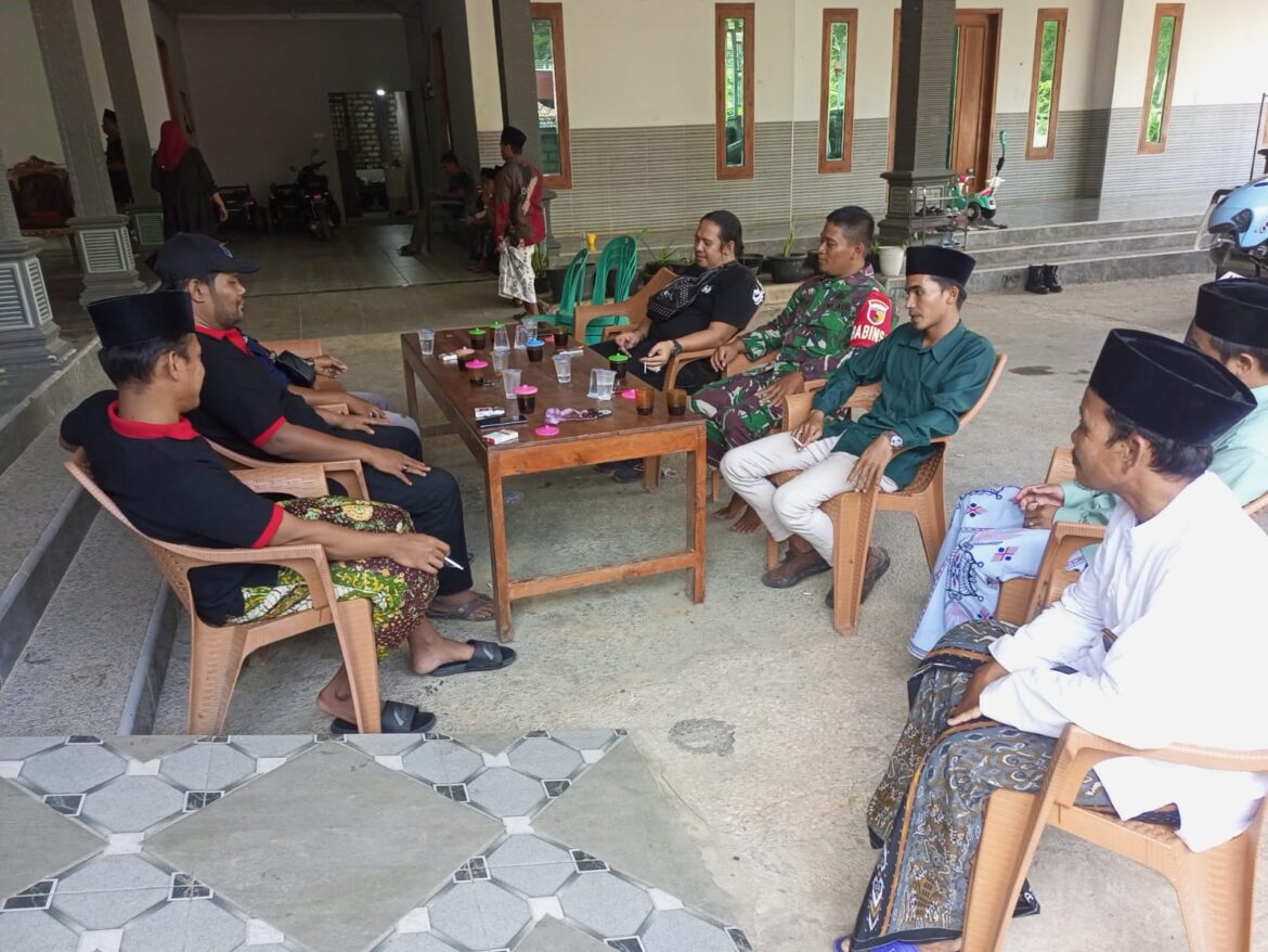 BABINSA KORAMIL 0829-18/KOKOP LAKSANAKAN ANJANGSANA DI DESA MANO’AN