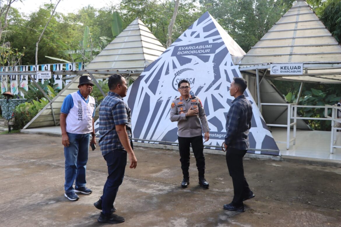 Sinergi TNI–Polri Amankan Kunjungan Wapres Gibran ke Borobudur