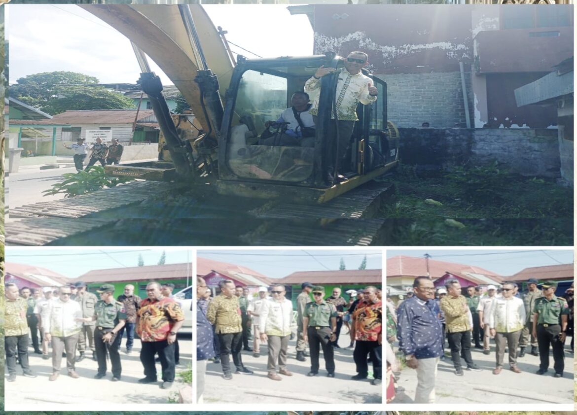 Pemda Buru Bongkar Bangunan Untuk Perluas Lahan Parkir