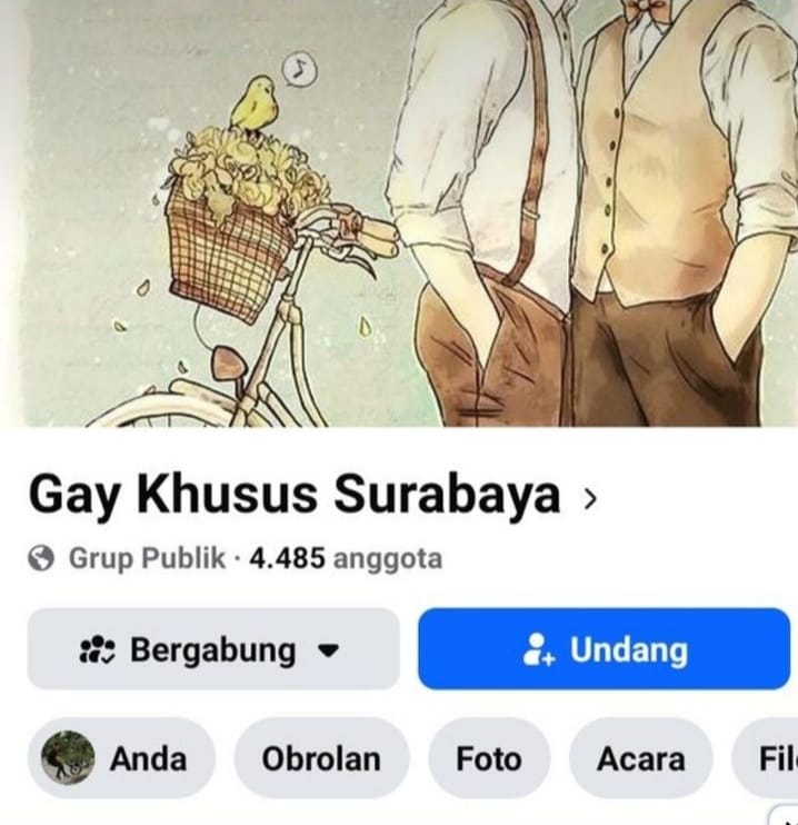 Satreskrim Polres Pelabuhan Tanjung Perak Selidiki Grup FB Gay Khusus Surabaya.