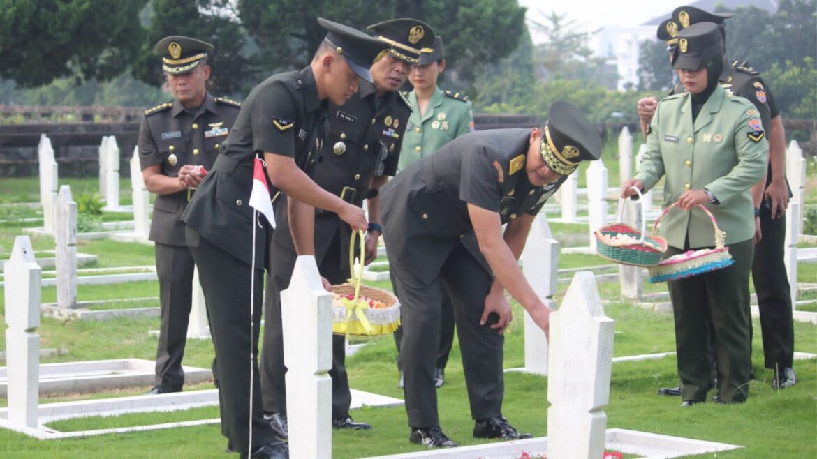 Dispsiad Gelar Ziarah. Dan Tabur Bunga Rangkaian HUT ke – 75