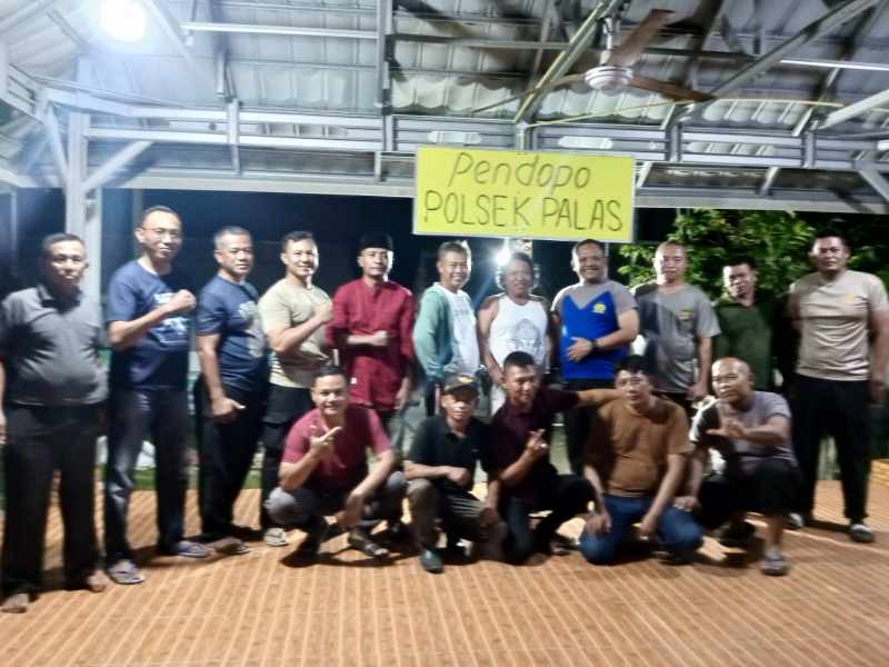 Silaturahmi dan Temu Ramah Awak Media Bersama Kapolsek Palas : Bentuk Sinergitas Jurnalis Dan Polri