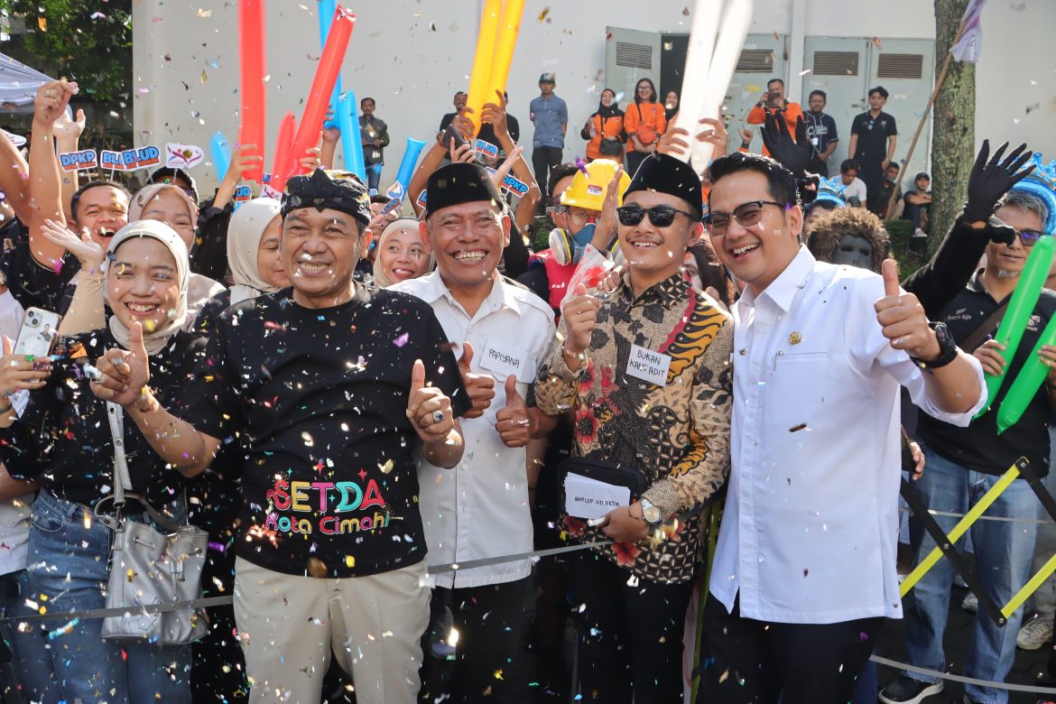 PERMAINAN MANTAP, FESTIVAL OLAH RAGA TRADISIONAL HUT KOTA CIMAHI KE 24 BARENG KEPALA DAERAH