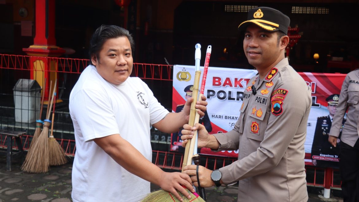 Polres Tegal Perkuat Toleransi Lewat Bakti Religi di Tempat Ibadah