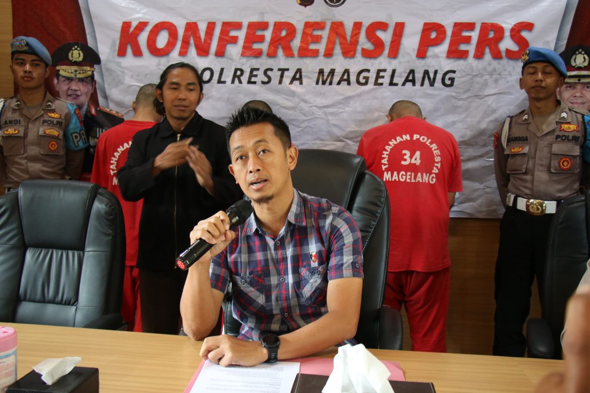 Sat Res Narkoba Polresta Magelang Bongkar Tiga Kasus Narkotika, Sita Sabu dan 2.000 Pil Yarindu