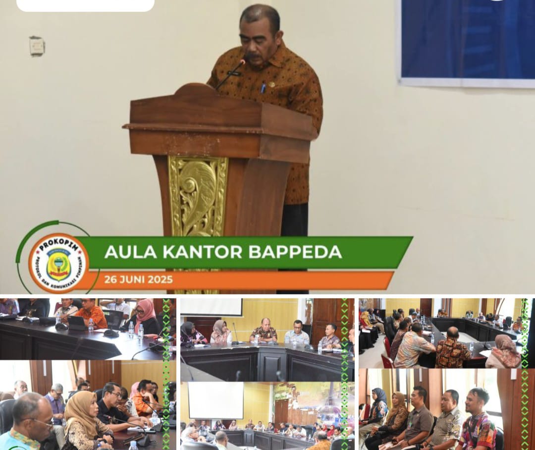 Mewakili Bupati Sekda Kab Buru Buka Rapat Sosialisasi Transformasi Digital di Bidang Keuangan Daerah