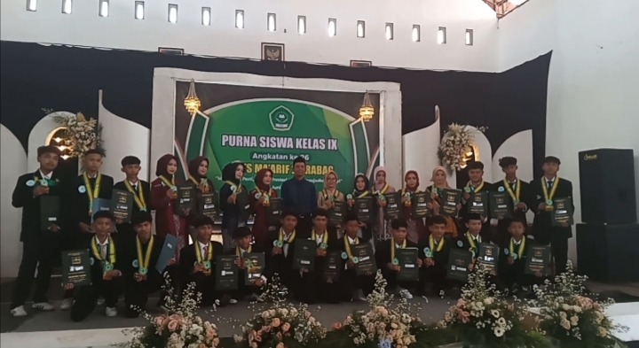 Angkatan Ke-26 Siswa MTS Ma’arif 2 Grabag, Gelar Acara Purna Siswa