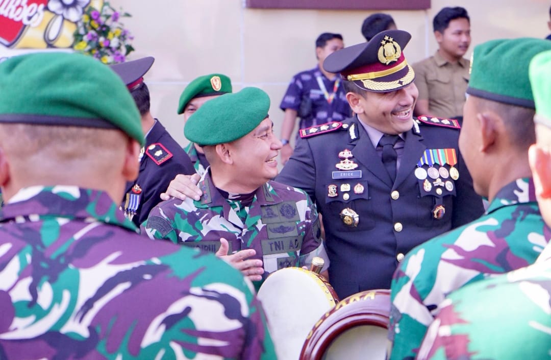 Perhatian Kodim 0719 / Jepara di HUT Bhayangkara: Dari Polres hingga Polsek, TNI Kunjungi Jajaran Polsek Se-Kabupaten Jepara