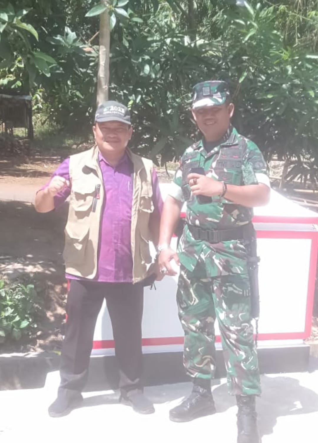 Danramil Mlonggo Dampingi Monev APPDes 2025 di Desa Sinanggul