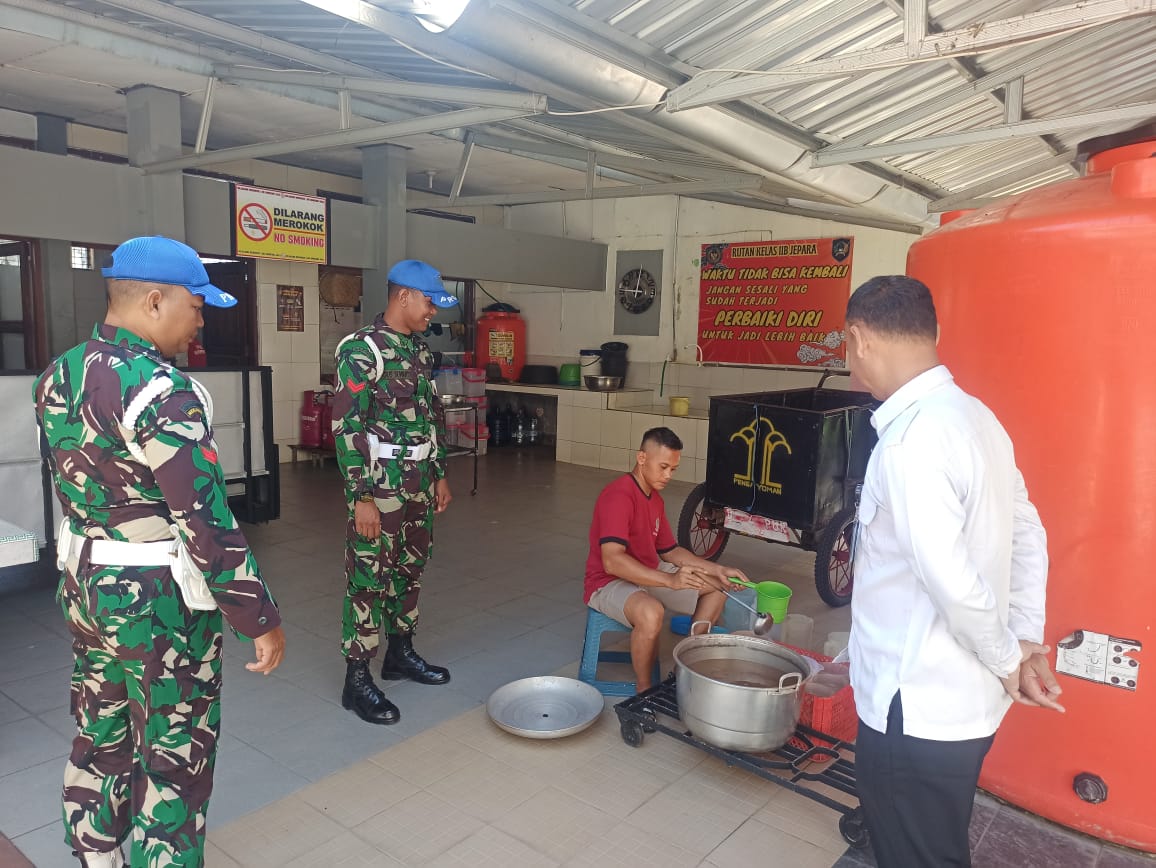 Anggota Provos Kodim 0719/Jepara Aktif Sambangi Rutan, Bangun Sinergi TNI–Pemasyarakatan