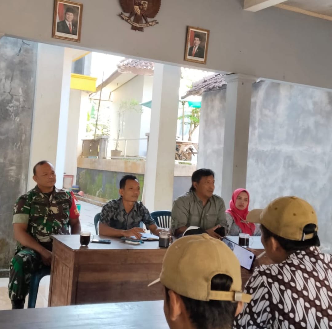 Babinsa Koramil 05/Mayong Hadiri Rapat Persiapan TMMD Sengkuyung 2025 di Desa Bungu
