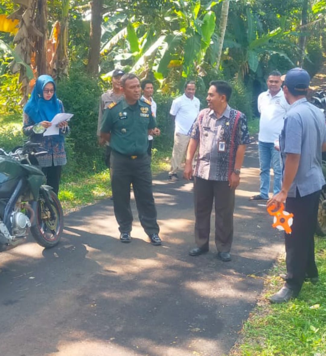Danramil 03/Batealit Hadiri Kegiatan Monev APBDes Semester I Tahun 2025 di Desa Mindahan Kidul